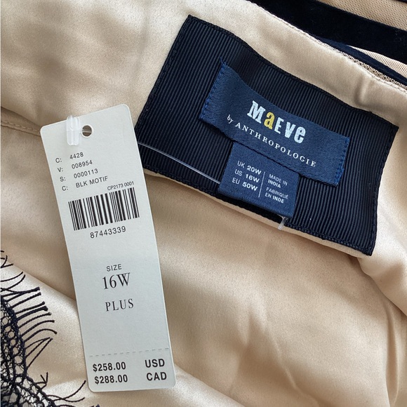 Anthropologie Square-Neck Slim Midi Dress Maeve - Picture 12 of 15